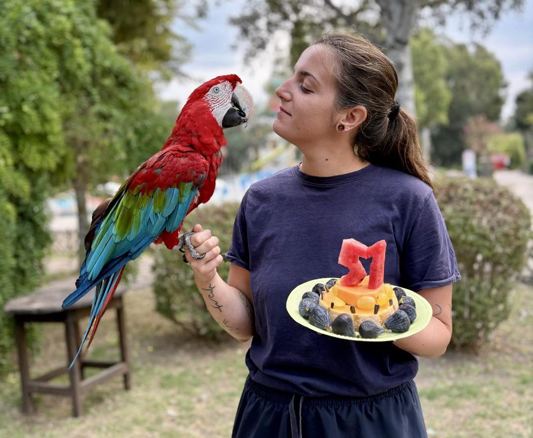 Zoomarine piange Martina Bosso, la regina della Foresta dei pappagalli