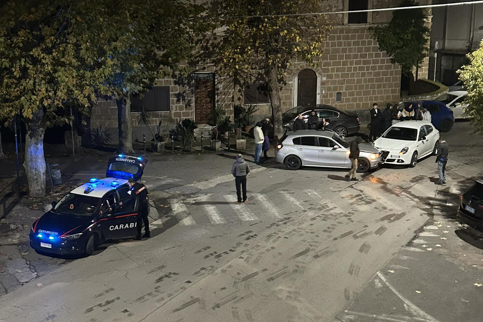 Castel Sant’Elia – Incidente all’incrocio, due auto coinvolte