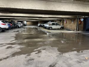 Direzione Domani: “Parcheggio di Orte centro, pozzanghere, infiltrazioni e muffa”