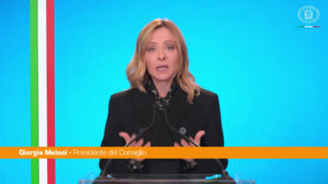 Meloni “Italiano è film in cui ogni parola è una scena e ogni frase capolavoro”