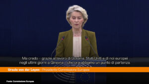 Ucraina, Von der Leyen “Nessuna decisione sull’Europa senza l’Europa”