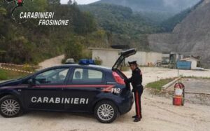 Castrocielo – Cava abusiva in area ad alto rischio frane, 3 denunce