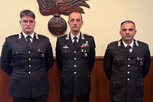 Carabinieri, nuovi comandanti alle stazioni di Ischia di Castro e Faleria: Diego Rocchi e Armando D’Angelo