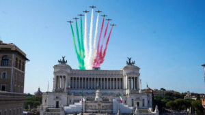 Morte operaio a Torre dei Conti: annullato il sorvolo delle Frecce Tricolori all’Altare della Patria
