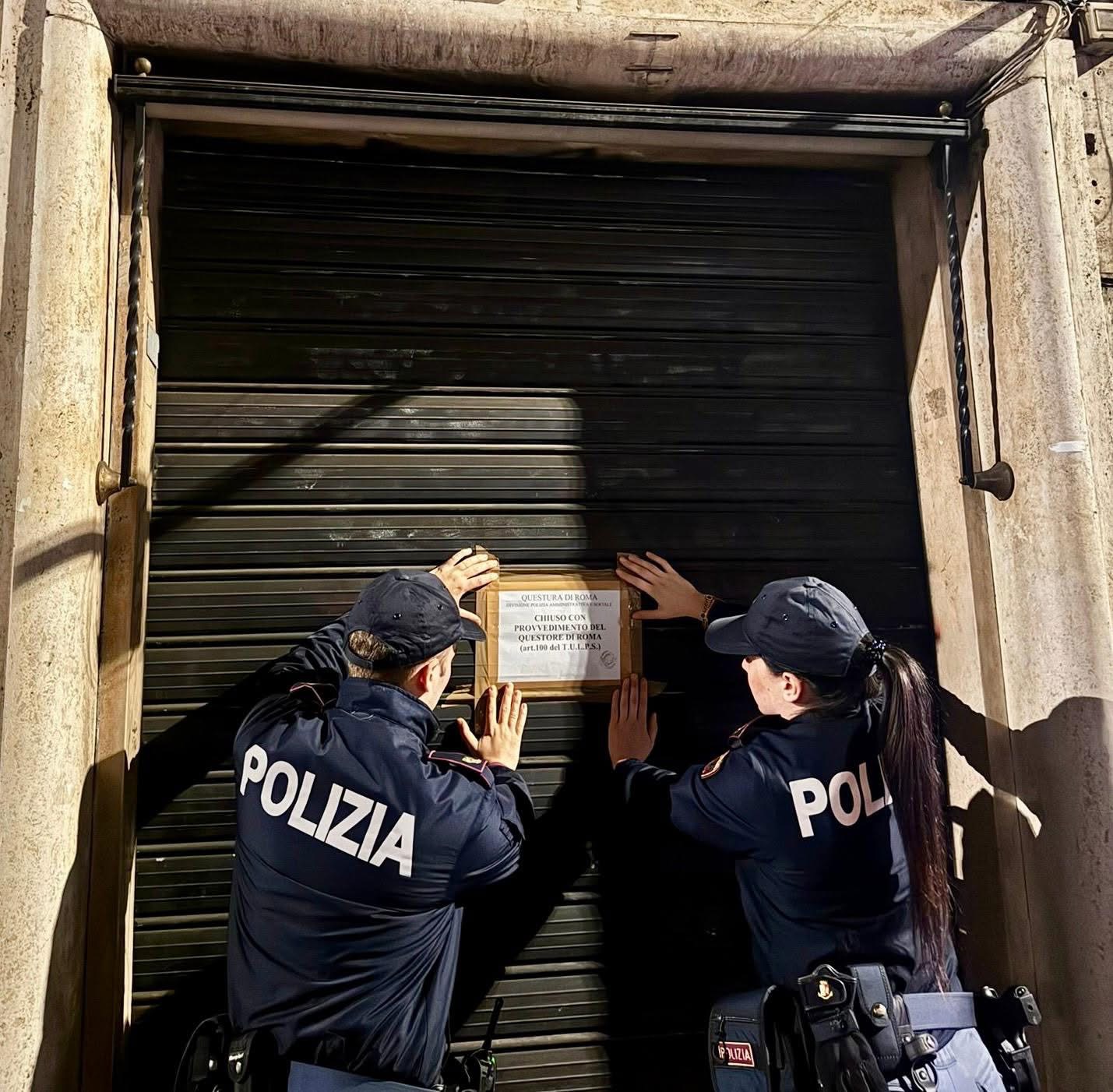 Roma – Malamovida a Piazza Bologna e viale Ippocrate, sospesa licenza a diversi locali