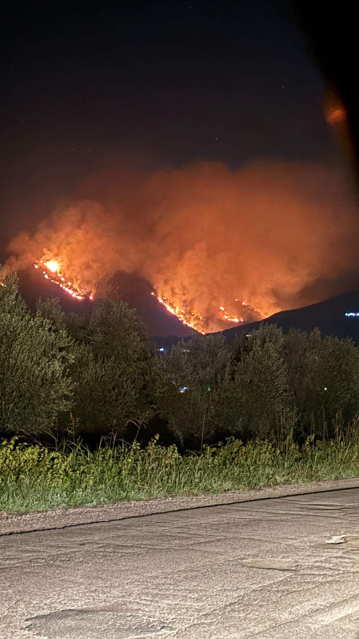 Sonnino – Sindaco: “Bruciati oltre 150 ettari, incendio spento questa mattina”