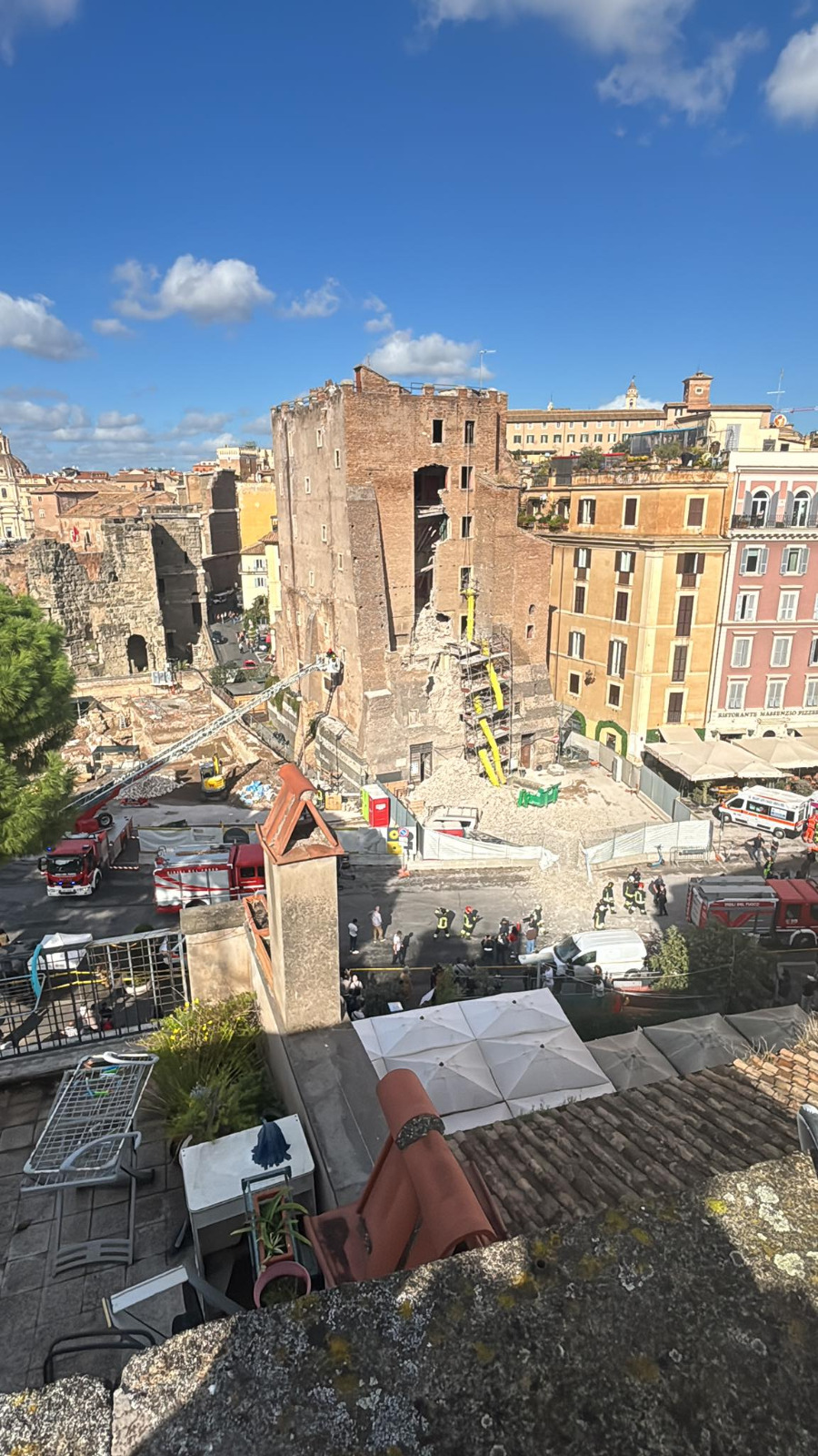 Crollo a Roma – Nel 1644 sisma danneggiò Torre e causò 2 morti, prefetto: “Operazione salvataggio operaio sarà lunga e complessa”