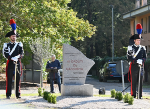 Vetralla inaugura il monumento ai Caduti di Nassiriya