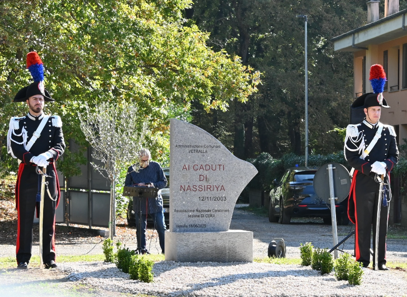 Vetralla inaugura il monumento ai Caduti di Nassiriya