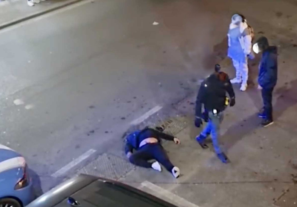 Viterbo – Rissa in Via Garbini, uomo lasciato a terra sanguinante: arriva la polizia