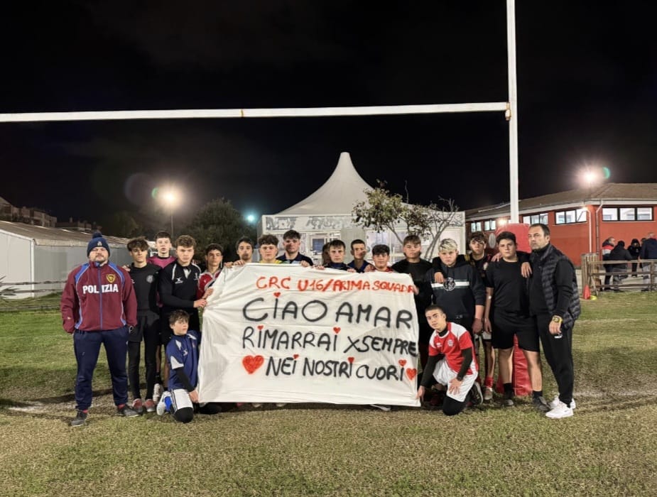 Civitavecchia Rugby – 18 novembre e quel tragico ricordo, già un anno senza Amar Kudin: stasera cerimonia al Moretti della Marta