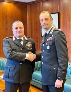 Marco Panunzi, comandante della Stazione Carabinieri di Canepina, in pensione dopo 42 anni