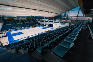 Viterbo – Piove dentro il PalaMalè, parquet danneggiato e partita della Stella Azzurra rinviata