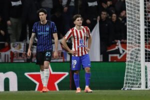 Inter beffata nel recupero in Champions, 2-1 per l’Atletico Madrid