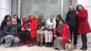 Unipol, a Verona la settima panchina rossa contro la violenza di genere