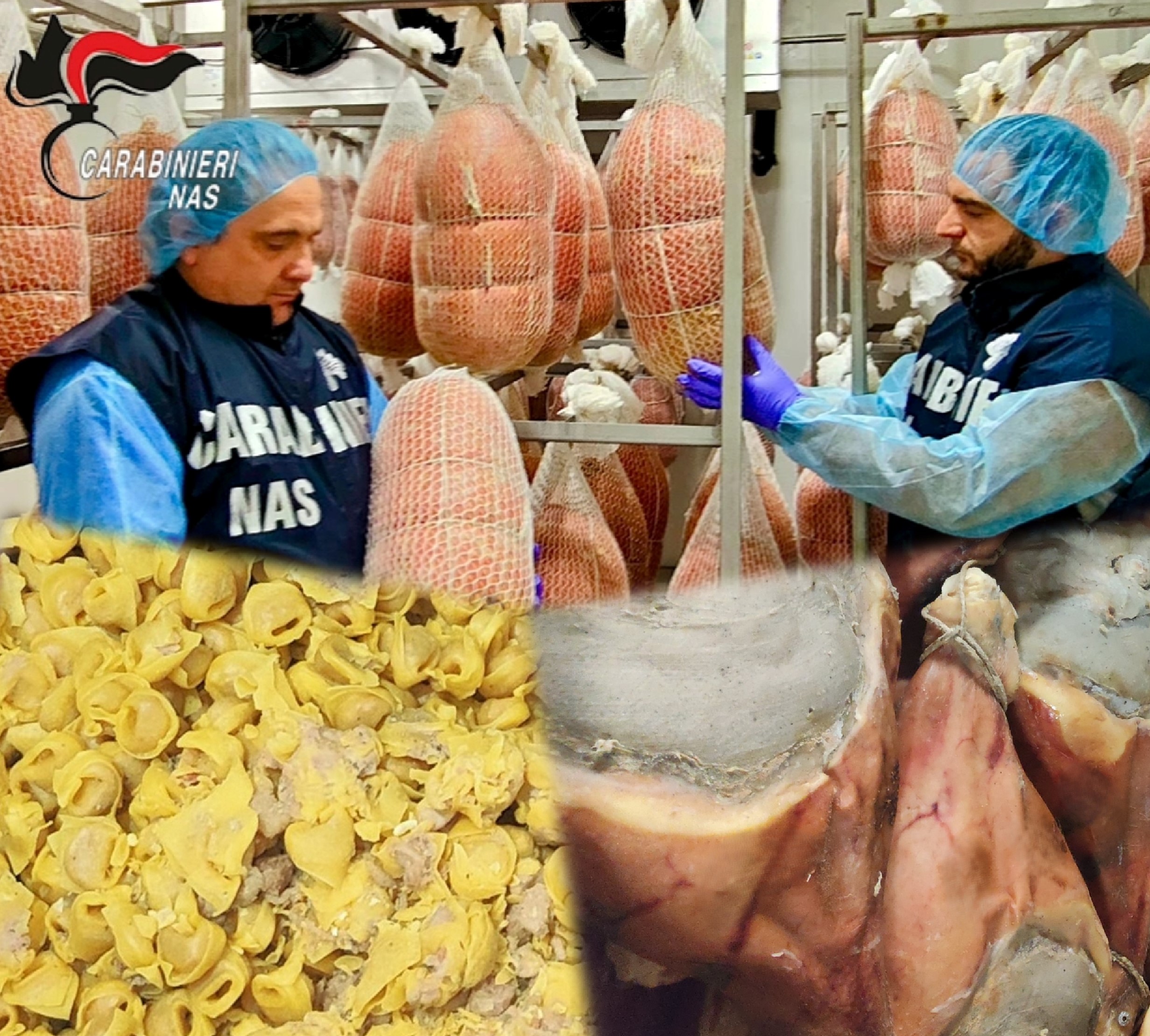 Bologna – Scoperto un pastificio abusivo, i NAS sequestrano 13 tonnellate di alimenti irregolari