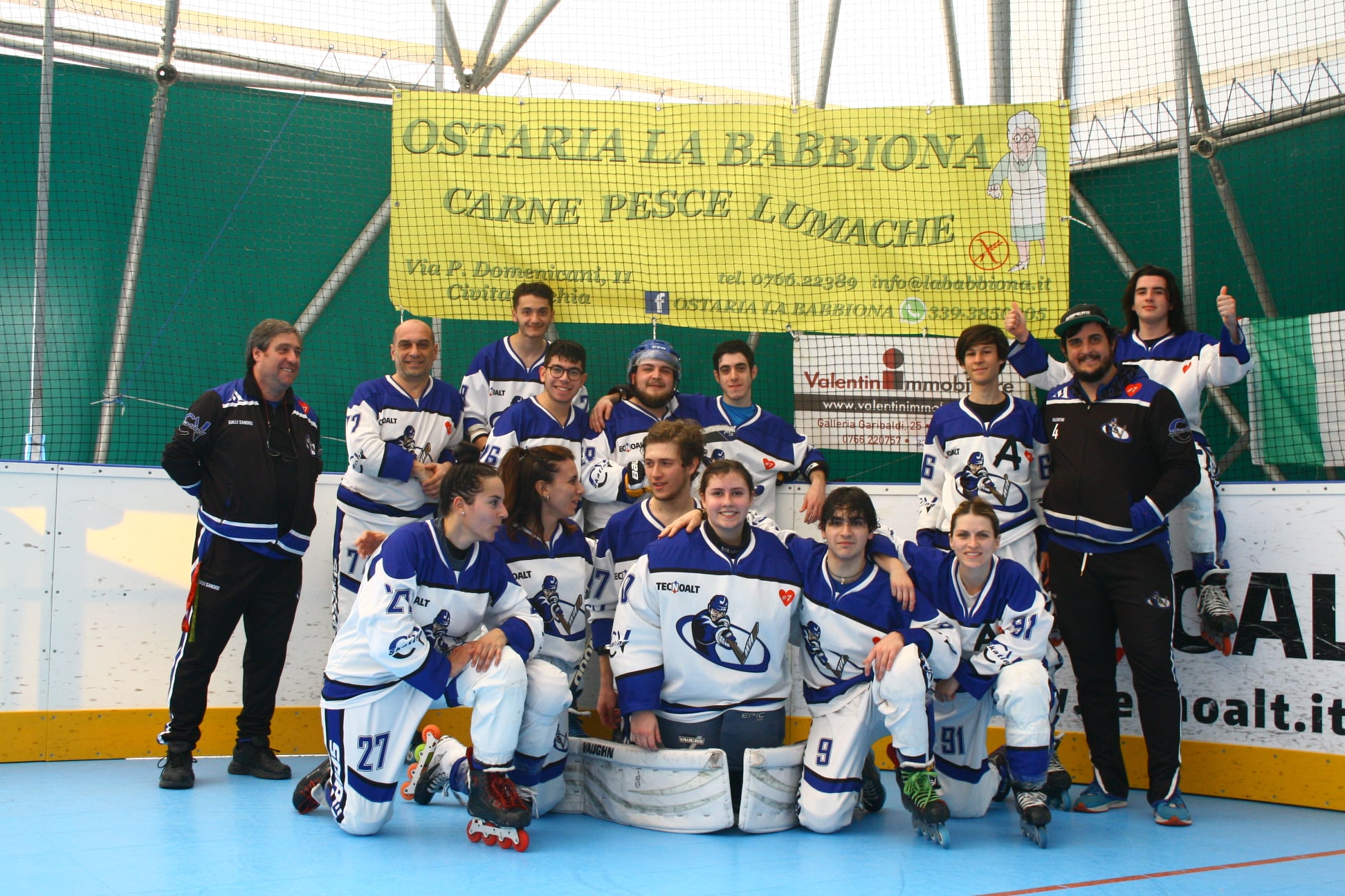 Hockey Inline – Snipers Civitavecchia, testacoda letale: 17-1 Vicenza, che lezione