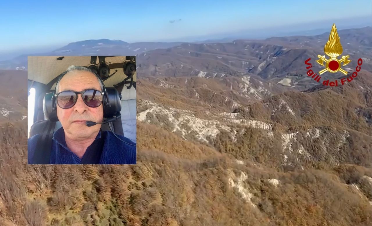 Tragedia sull’Alpe della Luna: ritrovati i corpi di Mario Paglicci e Fulvio Casini, i due amici precipitati con l’elicottero