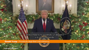 Trump “Ho ereditato un disastro,  ma adesso l’America è più forte che mai”