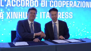 Media, a Roma siglata la nuova partnership tra le agenzie Xinhua e Italpress