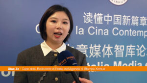 Media, Diao Ze (Xinhua) “Felici della partnership con Italpress, sarà successo”
