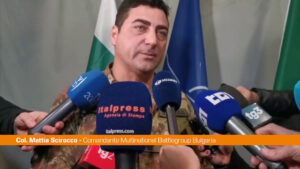 Nato, Scirocco “Multinational Battle Group Bulgaria a difesa fianco Est”