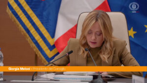 Meloni “Italia ascoltata perché è una nazione forte e autorevole”