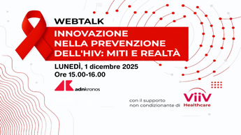 Innovazione nella prevenzione dell’Hiv: miti e realtà – Diretta dalle 15