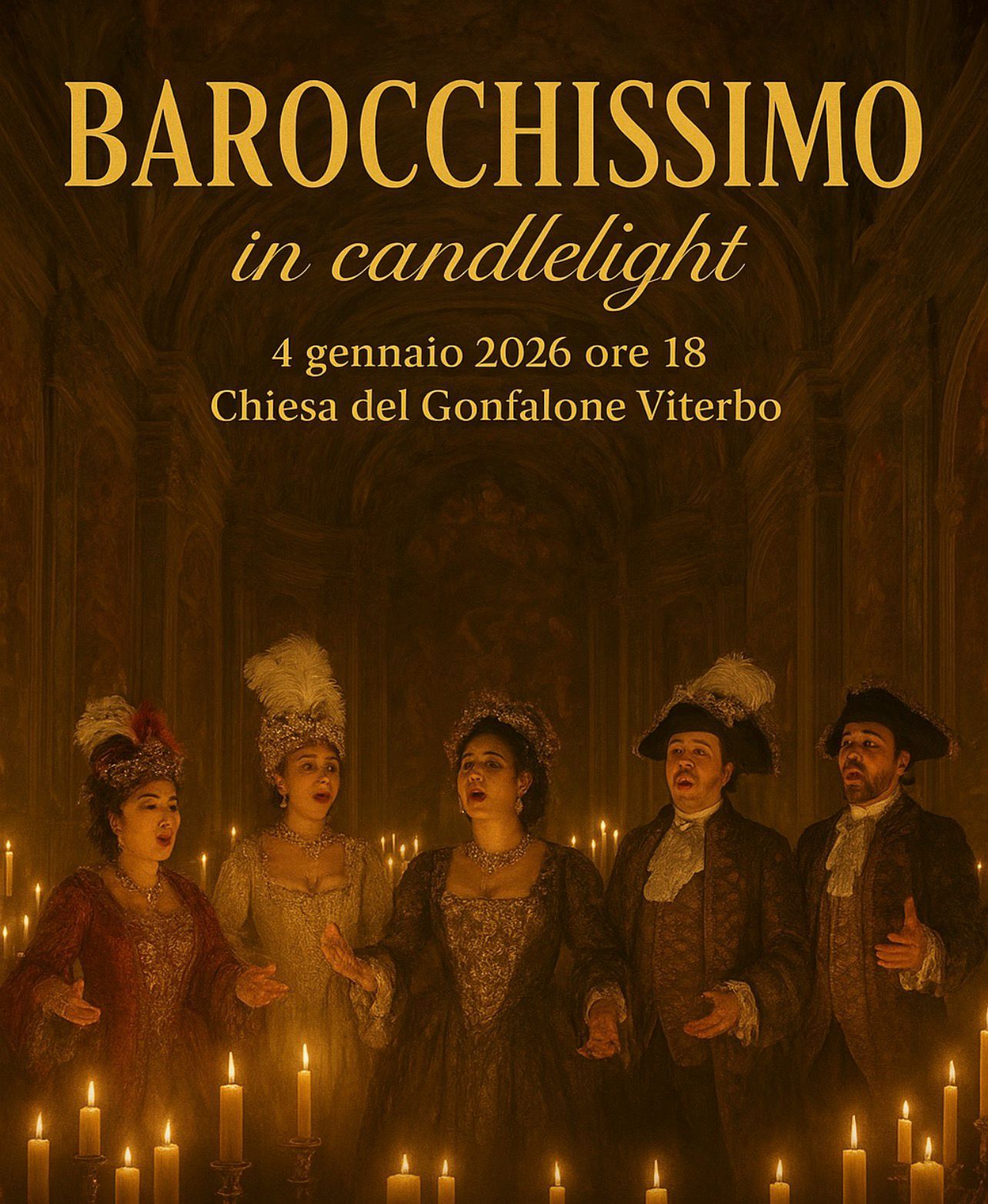 Viterbo, “Barocchissimo” omaggia Stradella al Gonfalone