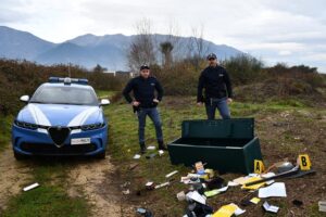 Frosinone: Rinvenuta parte della refurtiva e cassaforte rubata a Monte San Giovanni Campano lo scorso 20 dicembre