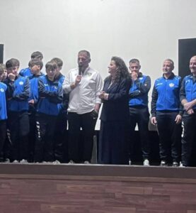 Viterbo – Cena di Natale tra le società sportive Viterbo FC e Città dei Papi, presto campo sintetico al Barco