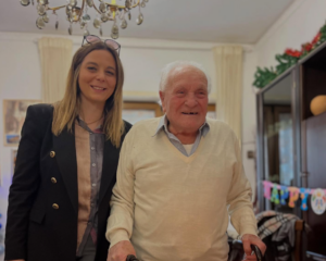 Montefiascone – 100 anni per Aldo Ceccarelli, De Santis: “Cuore pulsante e memoria storica della nostra comunità”