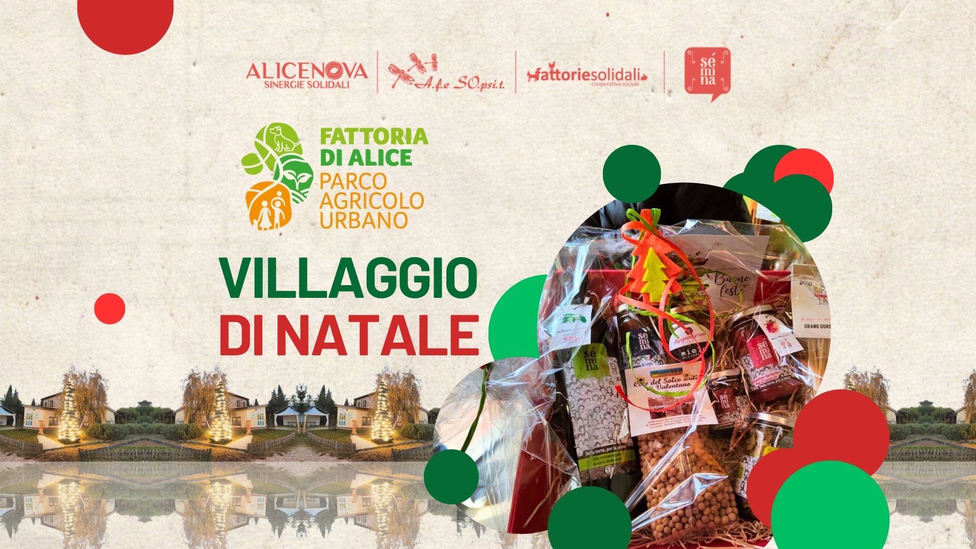 “Natale in Fattoria”, in programma alla Fattoria di Alice tombola, letture e mercatini solidali