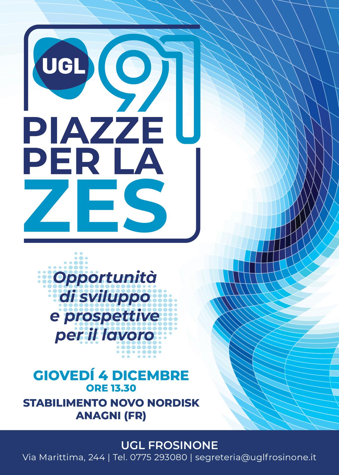 Prosegue il tour per la ZES da parte dell’Ugl: a Frosinone tappa dal sindaco e alla Novo Nordisk