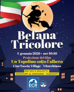 Viterbo – Torna la Befana Tricolore, Sberna (Ecr/FdI): “Iniziativa concreta di inclusione e attenzione verso i più fragili”