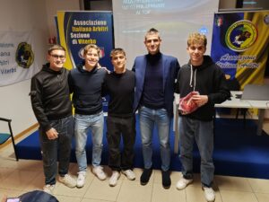 Viterbo – L’arbitro Marco Perri all’associazione italiana arbitri della città