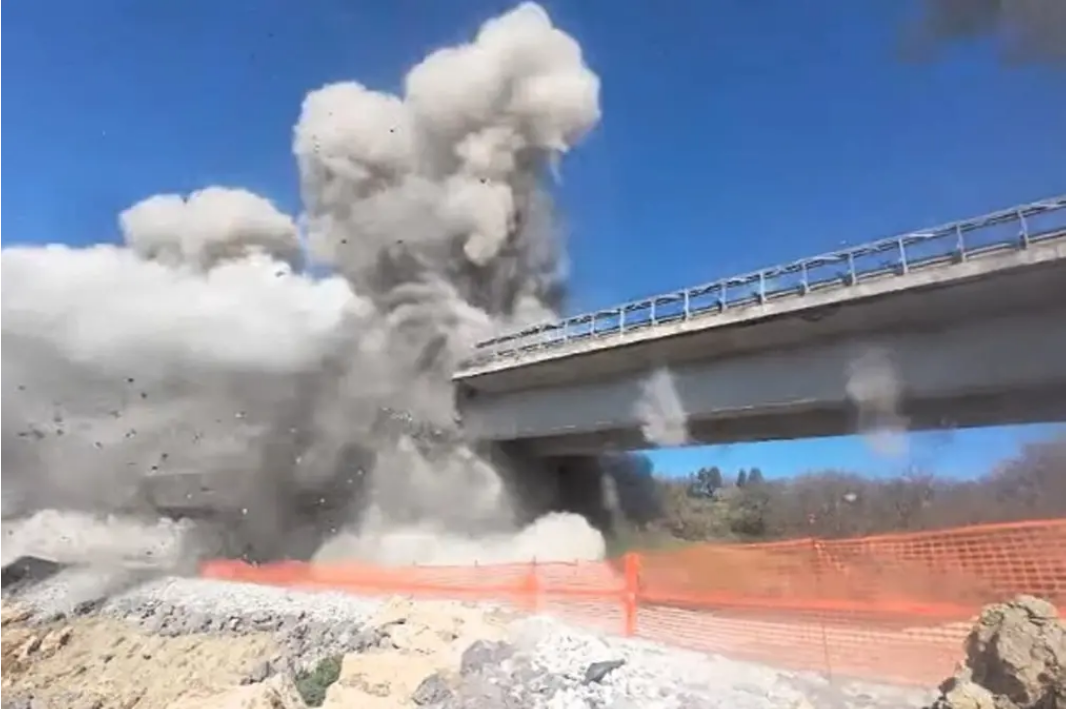 Orte, il 12 dicembre la demolizione del viadotto Paranza: ecco i provvedimenti relativi a viabilità e sicurezza