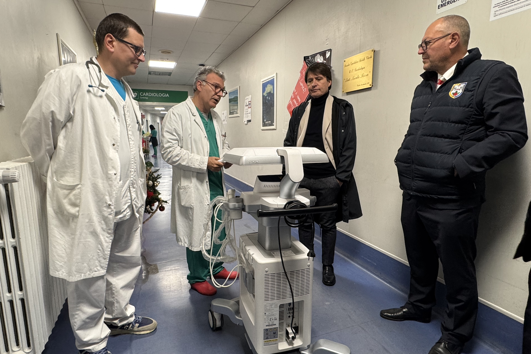 Viterbo – Un ecocardiografo di ultima generazione per l’Utic del Santa Rosa