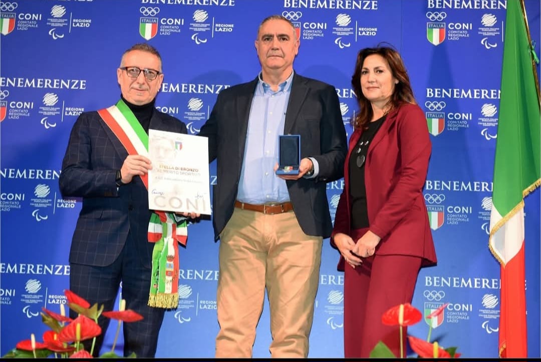 Stella di bronzo del Coni per la Pallacanestro Stella Azzurra Viterbo