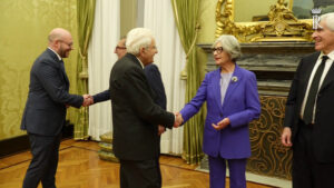 Mattarella alla presentazione dei discorsi parlamentari di Napolitano