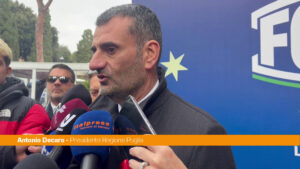 Ex Ilva, Decaro “La decarbonizzazione ha costi, lo Stato deve fare la sua parte”