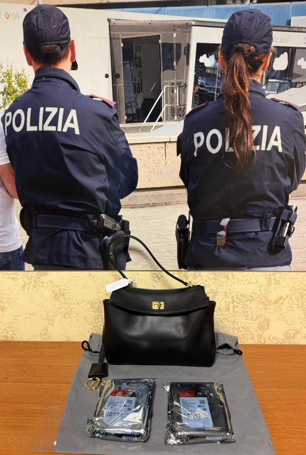 Roma – Corriere ruba una borsa griffata e tenta di venderla online: denunciato 37enne