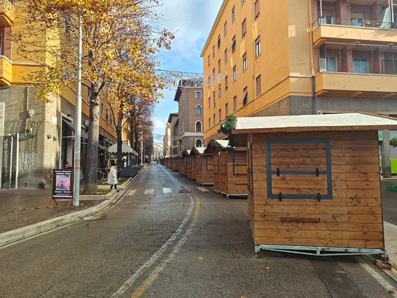 Viterbo – Città del Natale, ma solo nei weekend: “Poche persone, pochi affari e alcune zone cruciali al buio”