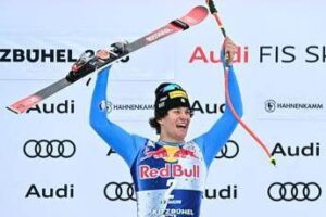 Sci – Franzoni è esploso: gloria azzurra nel tempio, storico trionfo Streif