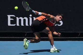 Australian Open, oggi Alcaraz-Walton 6-3 7-6 – Il match in diretta