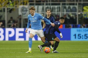 Inter-Napoli 2-2, McTominay riprende due volte i nerazzurri