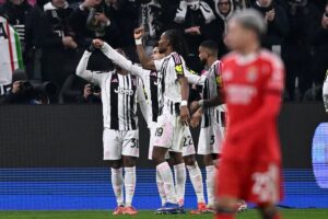 La Juve regola il Benfica grazie a McKennie e Thuram e si assicura i playoff