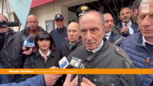 Maltempo, sopralluogo di Schifani nel Messinese “Non faremo mancare risorse”