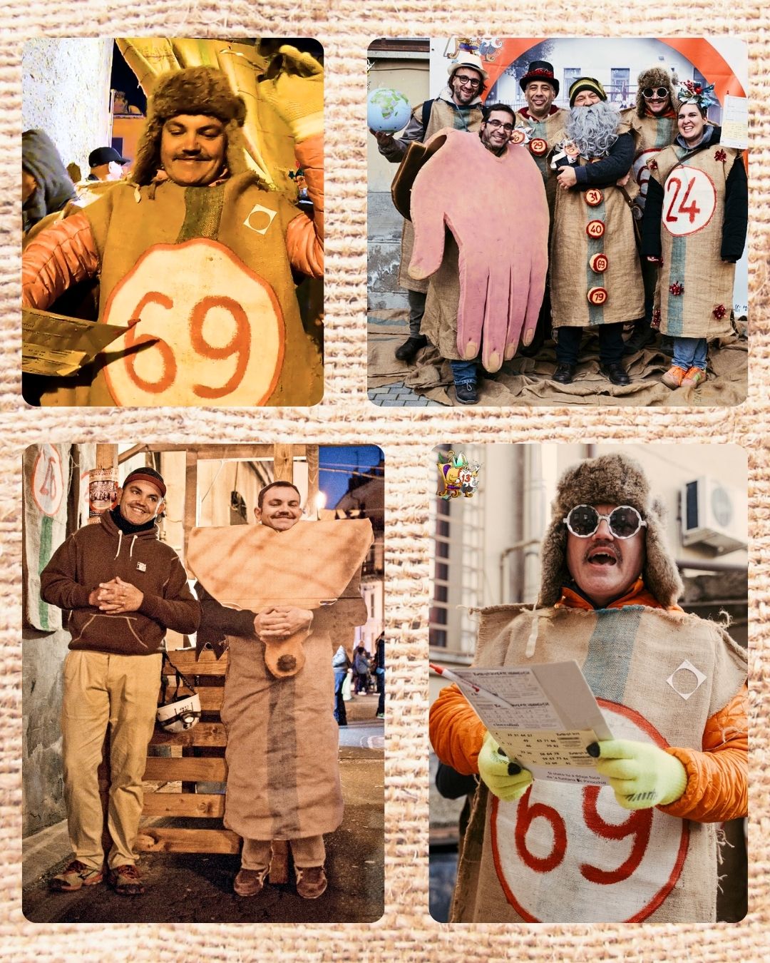 Alla Tombola Vivente di Vignanello 69 è il primo numero estratto, quello di Grappaman recentemente scomparso