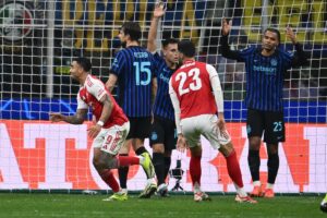 L’Arsenal sa solo vincere, Inter battuta 3-1 a San Siro